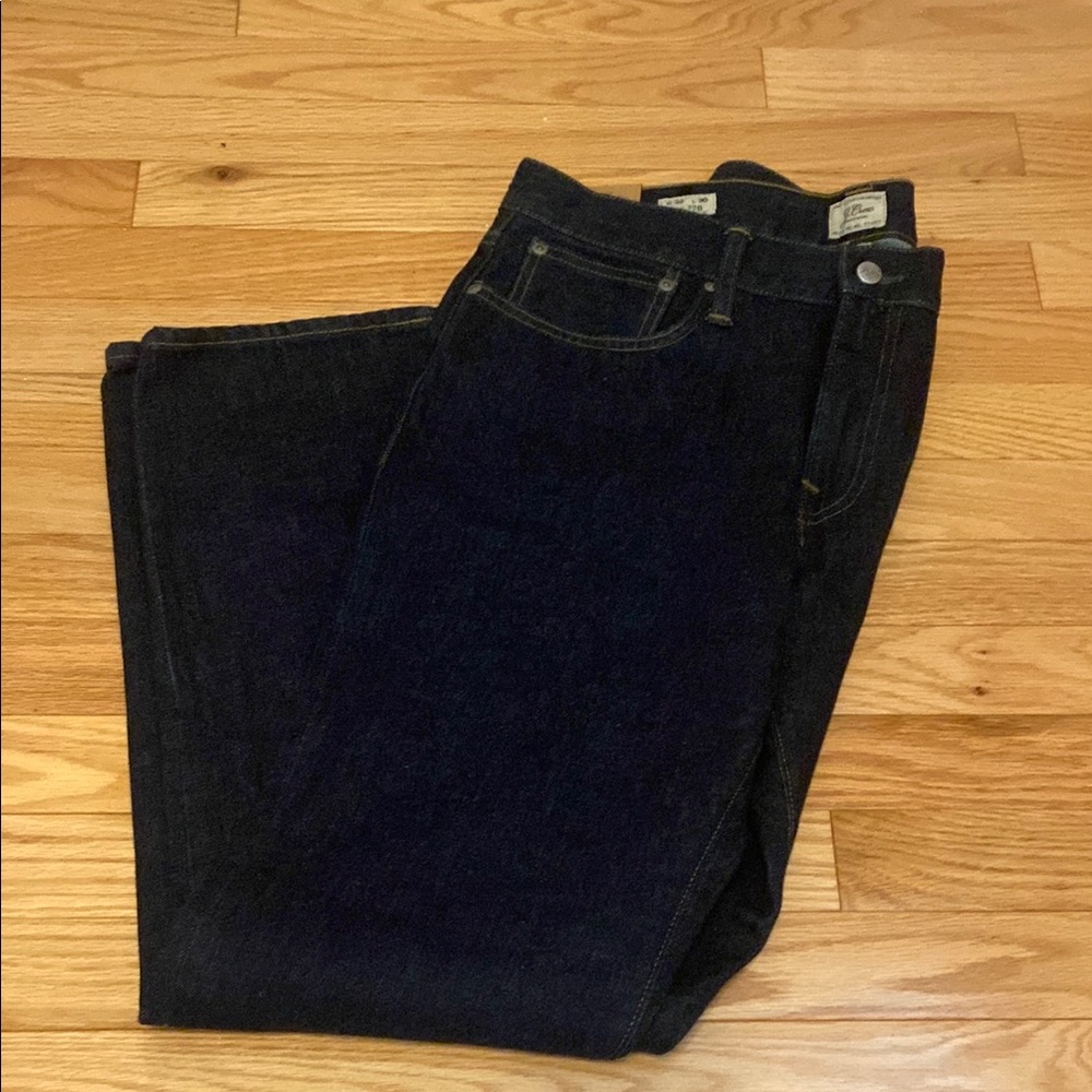 NWT J. Crew Blue Straight Jeans Classic Style